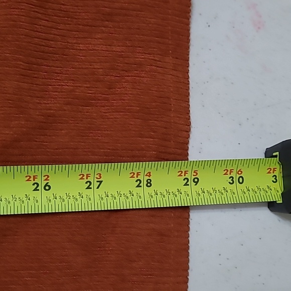 SHEIN Rust Corduroy Lightweight Shacket size 2X - Picture 5 of 5